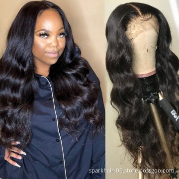 150%250% Lace Frontal Human Hair Wigs For Black Women,Wholesale Price Brazilian Virgin Hair Transparent 5x5 6x6 Lace Closure Wig